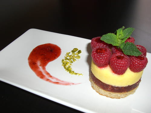 Sablés d'été framboise citron