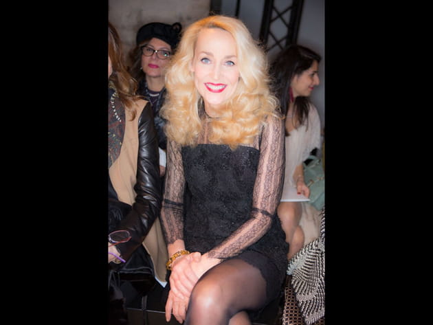 Fashion week : Jerry Hall au défilé Georges Chakra
