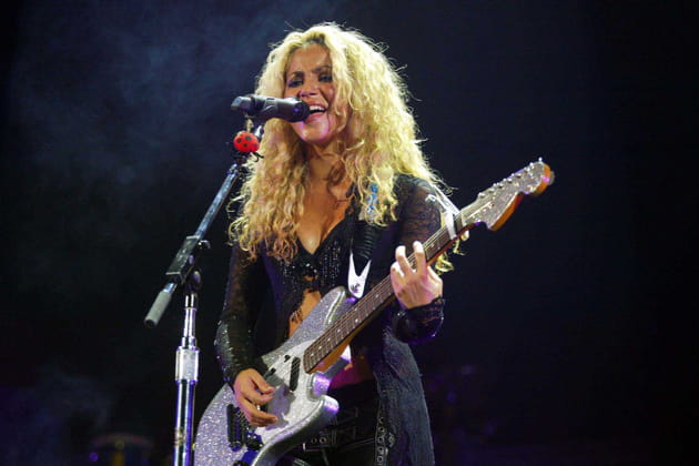Shakira a donné son premier concert à Paris en 2002