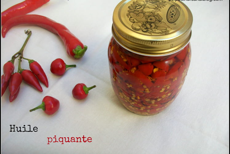 Recette de Conserves de piments à l'huile