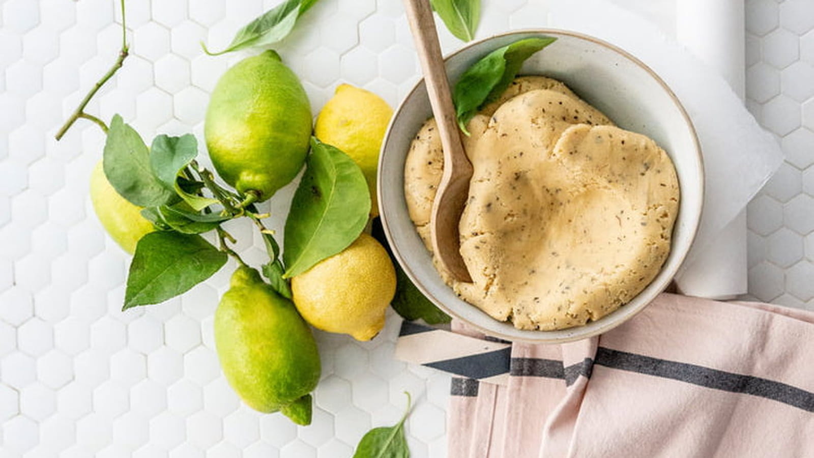 Cookie citron basilic