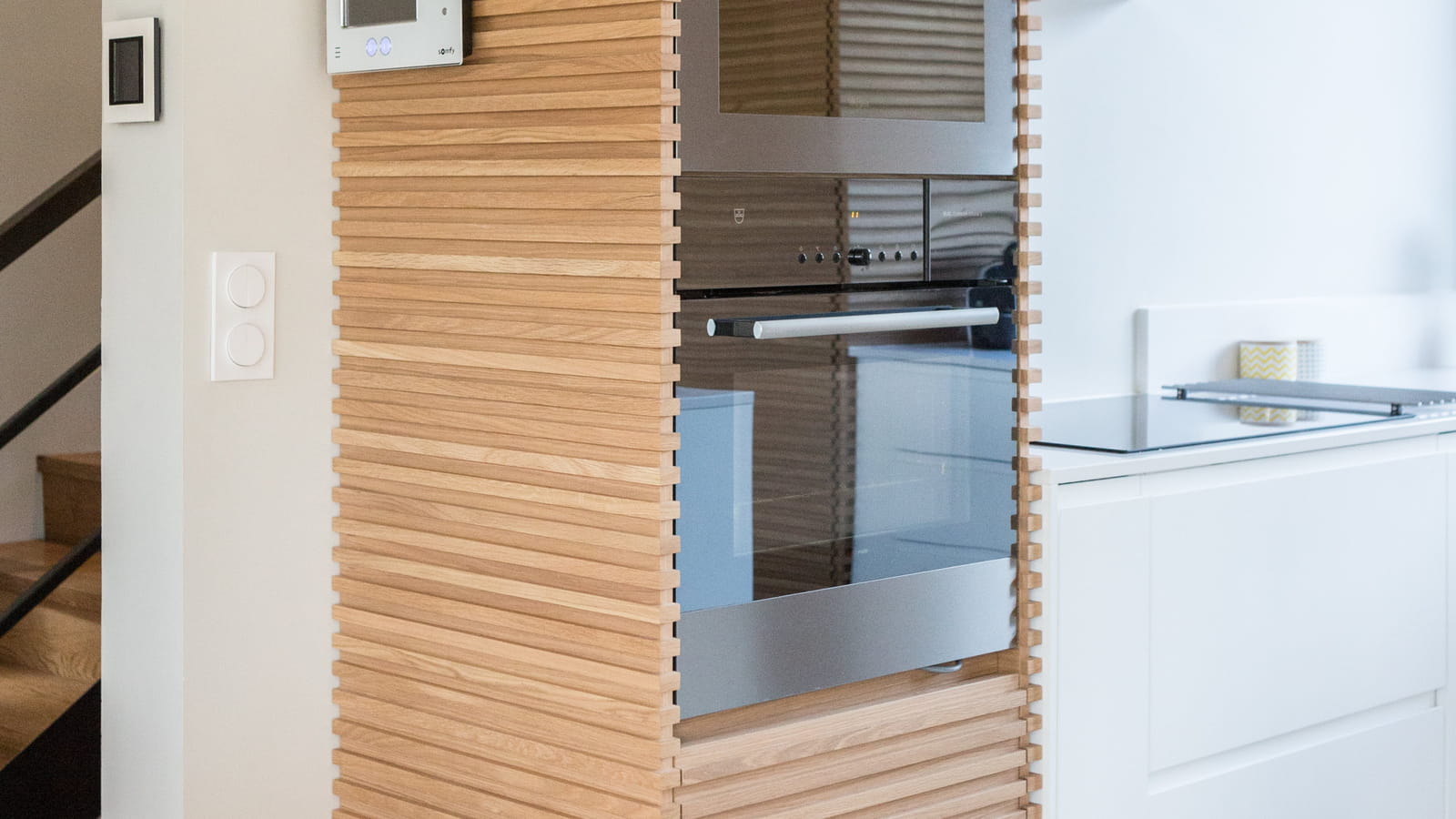 Déco cuisine en bois clair