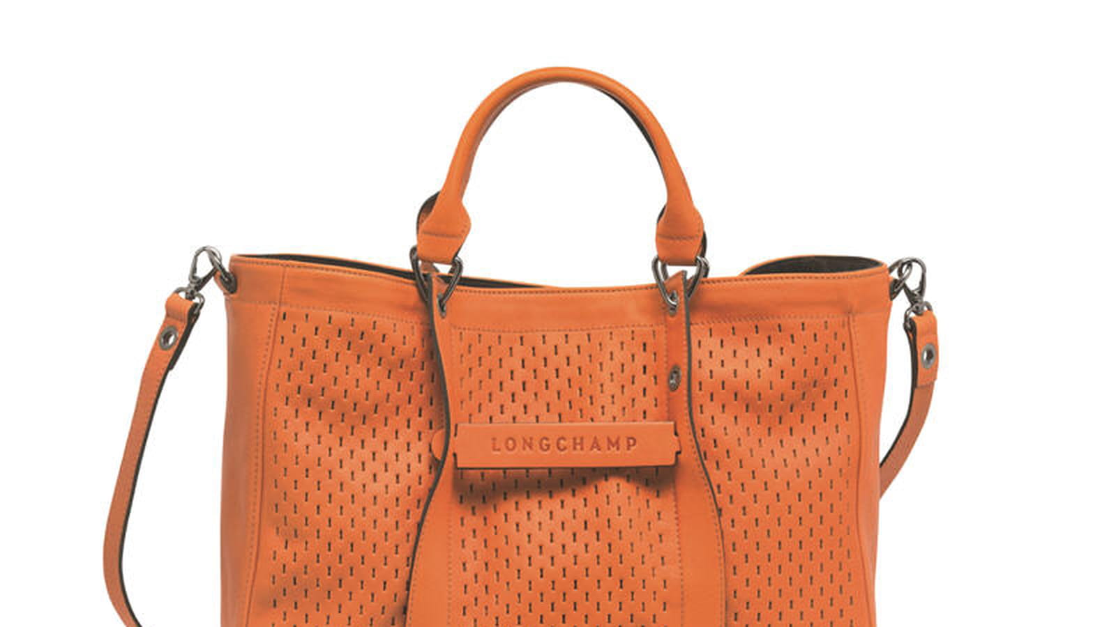 Le sac 3D Perfo orange de Longchamp