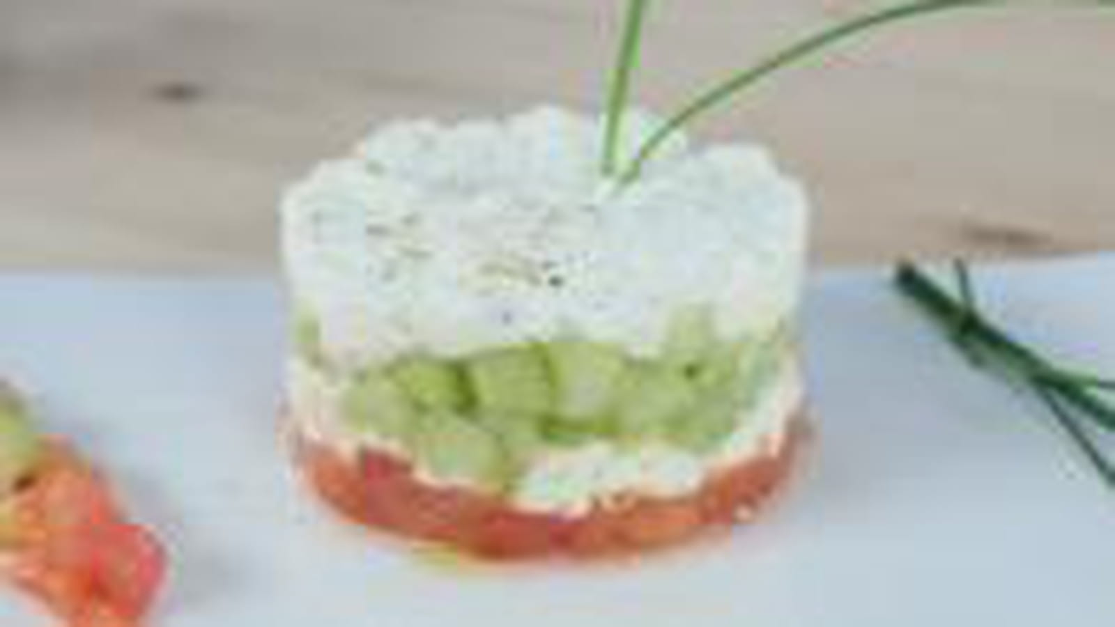 Tartare tomate, concombre, feta