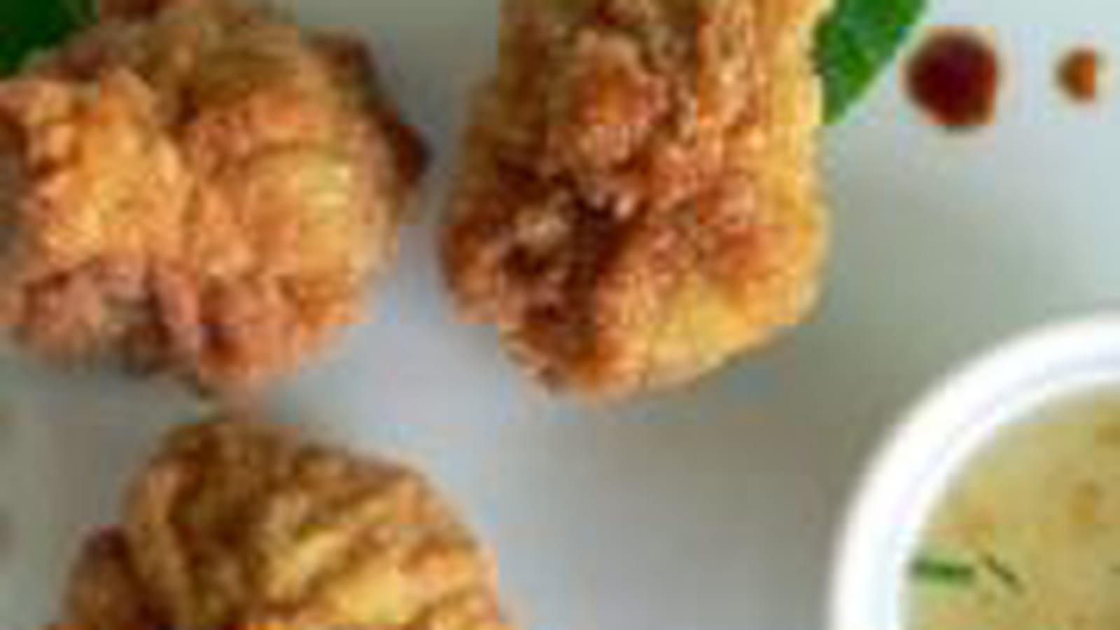 Raviolis chinois frits