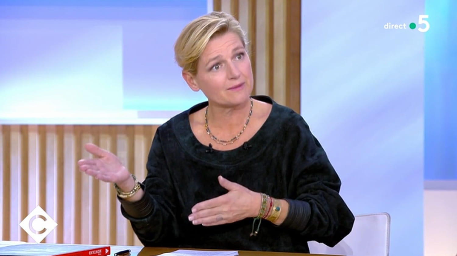 C à Vous : Anne-Elisabeth Lemoine, "Elle est folle celle là!"