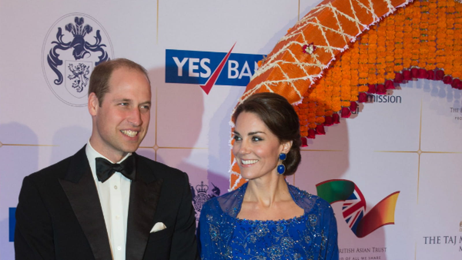 Robe longue bleue de Kate 