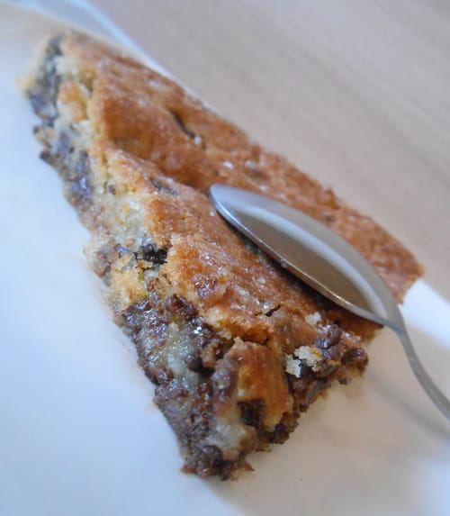 Cookie géant aux pépites de chocolat
