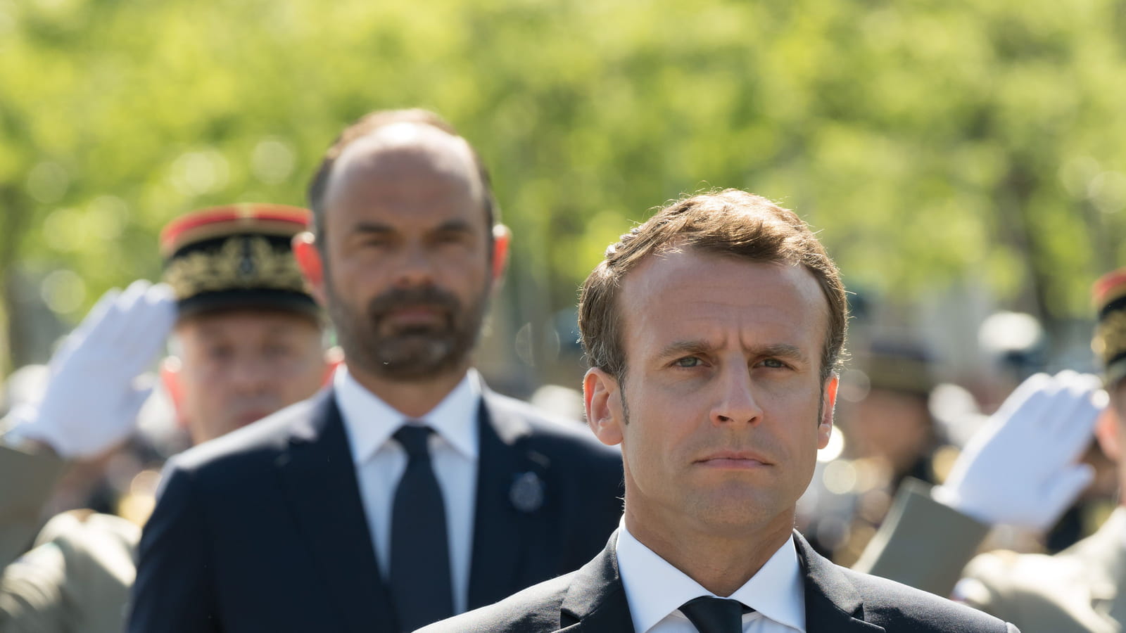 Edouard Philippe et Emmanuel Macron