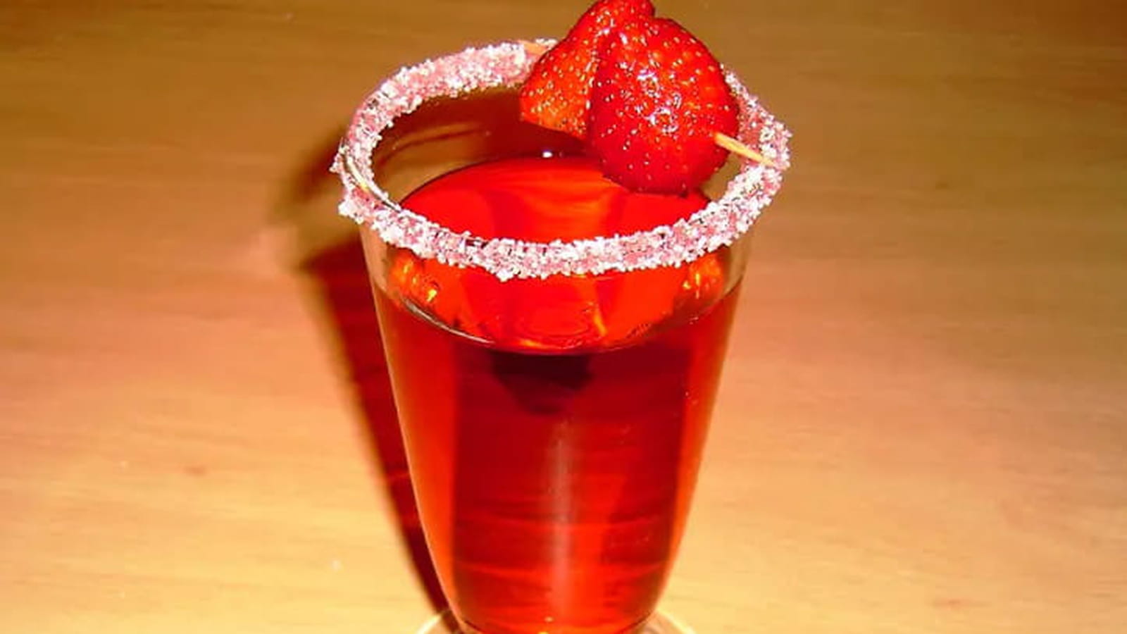 Fruits rouges en cocktail