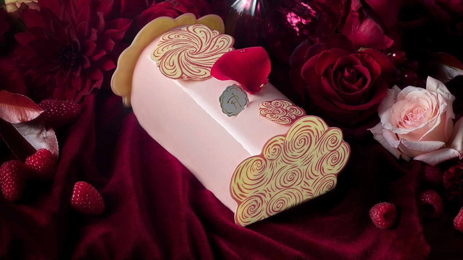 La bûche Ispahan de Pierre Hermé