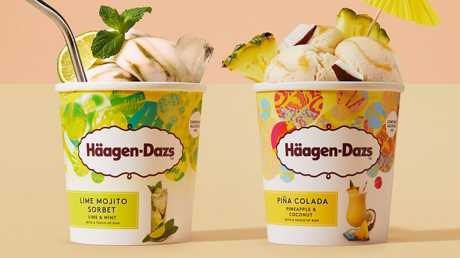 Les glaces inspirées de célèbres cocktails d'Häagen-Dazs