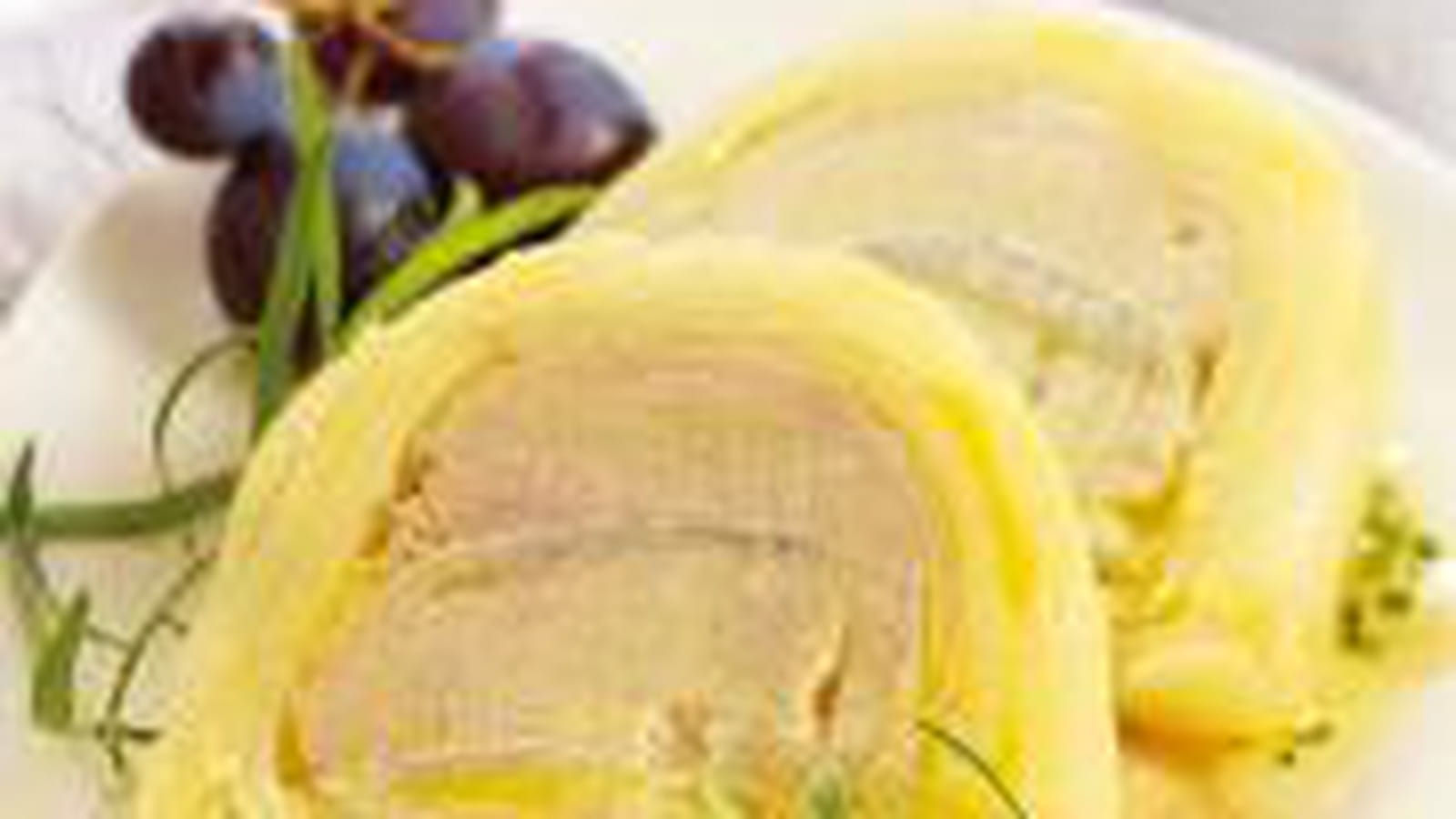Tranches de terrine pommes de terre foie gras Thiriet