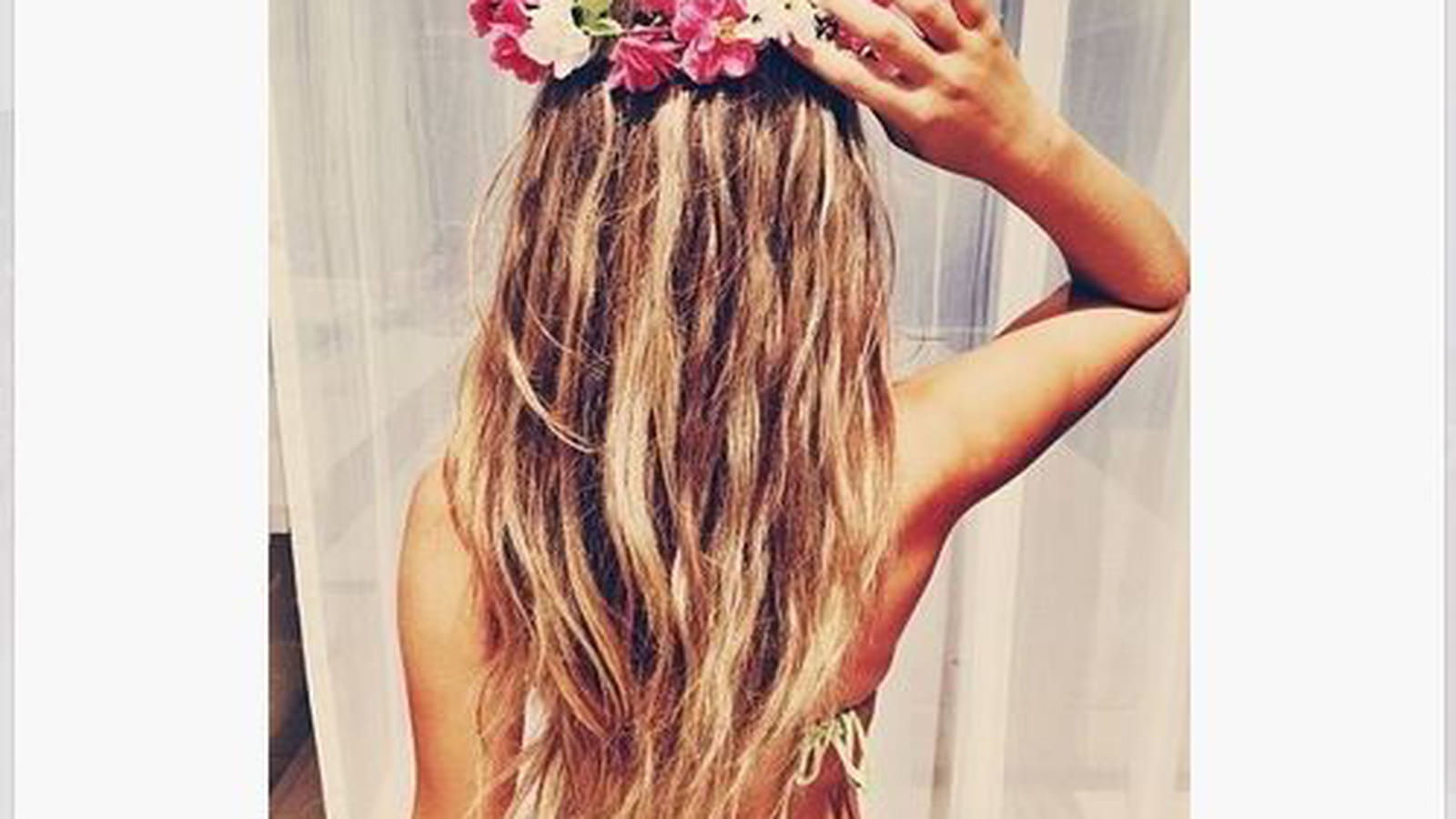 La couronne de fleurs