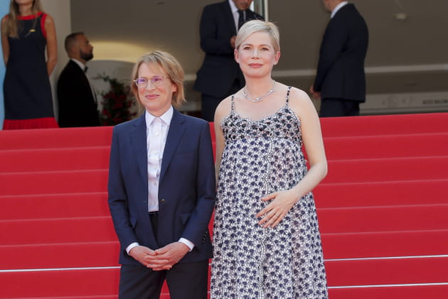 Kelly Reichardt et Michelle Williams, &agrave; la projection de "Showing Up"