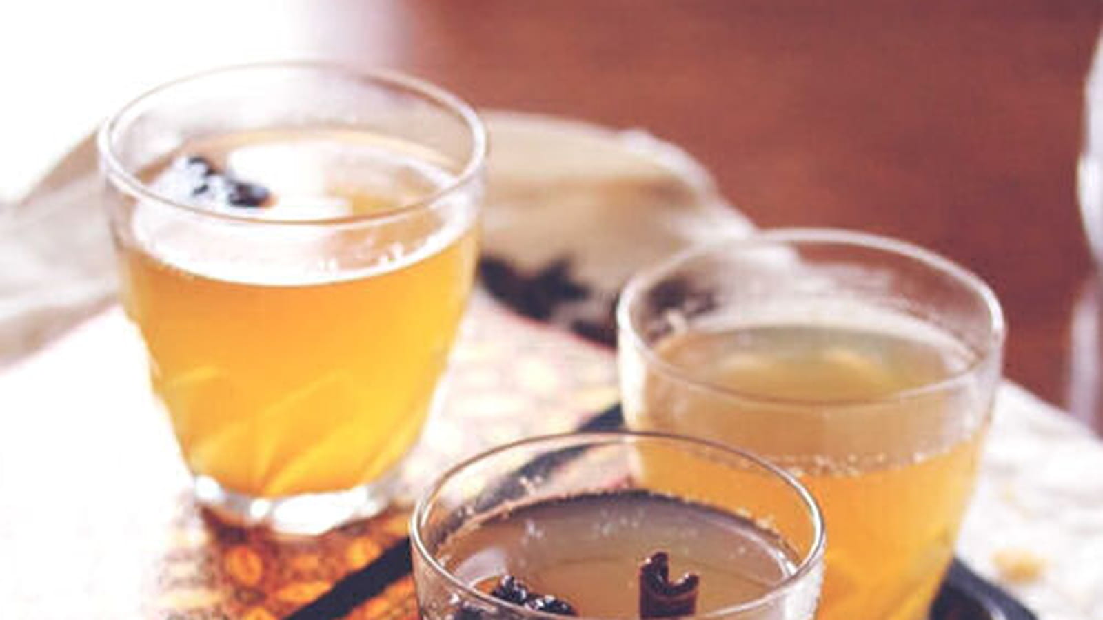 Jus de pomme aux épices de Noël