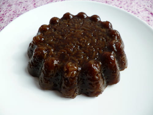 Gâteau de riz de konjac à la chicorée et au psyllium
