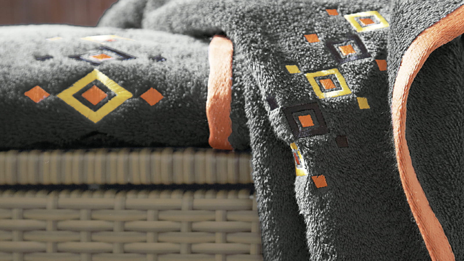 Serviette de bain Blanc des Vosges