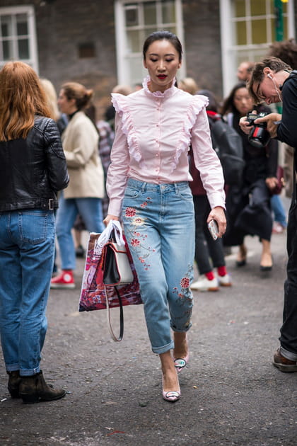 Le chemisier &agrave; froufrou