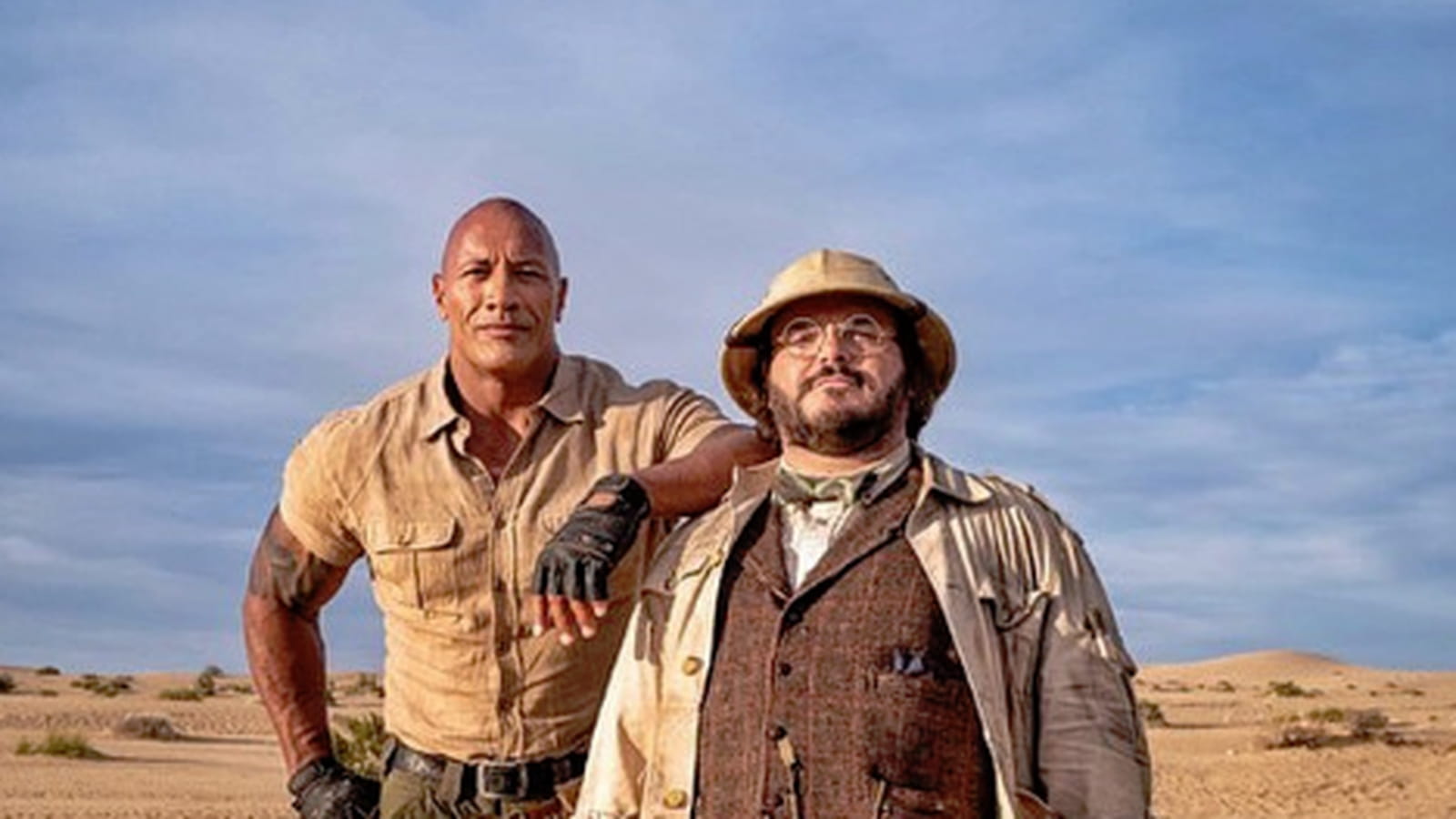 The Rock et Jack Black