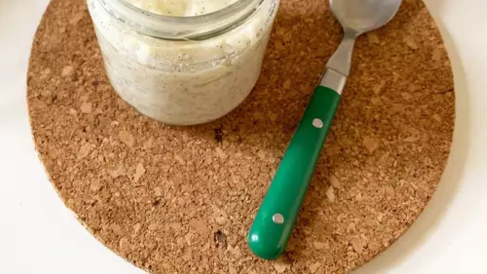 Riz au lait crémeux à la vanille