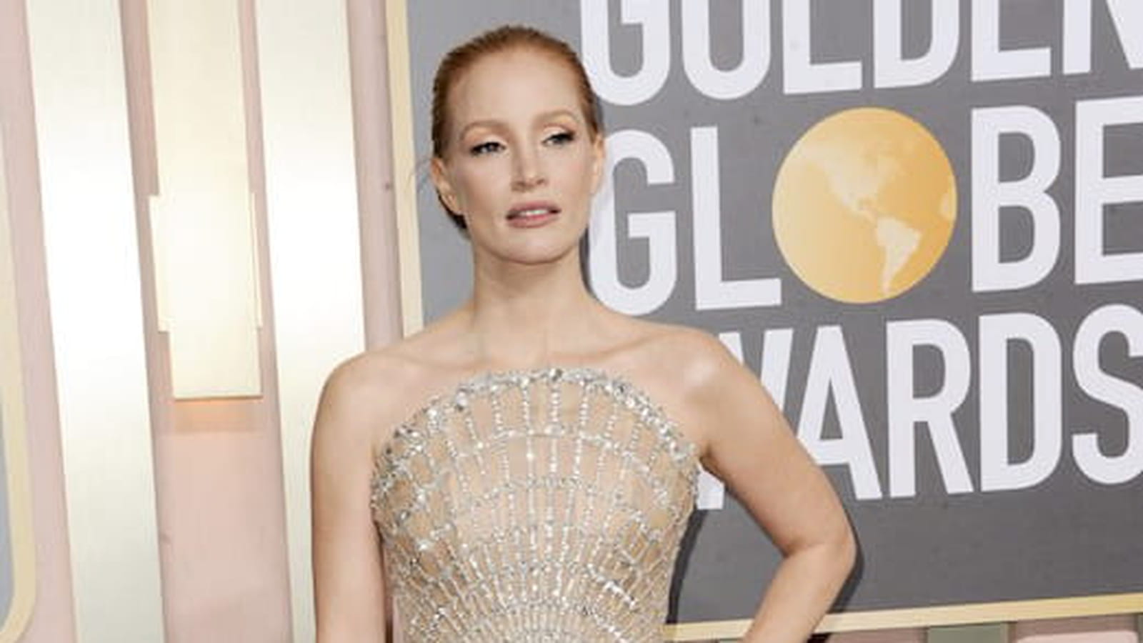 Jessica Chastain le 11 janvier 2023