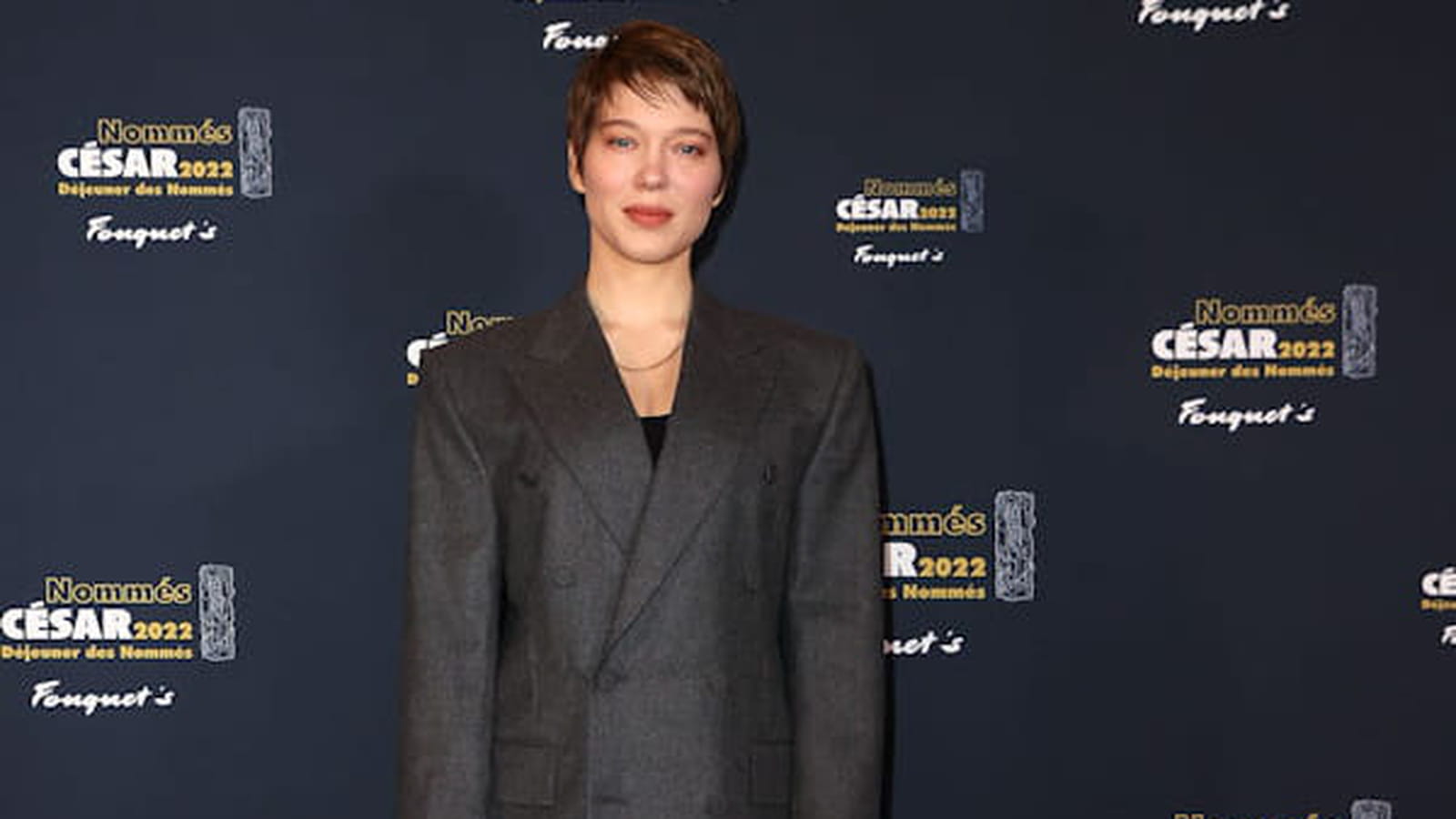 Léa Seydoux le 6 février 2022