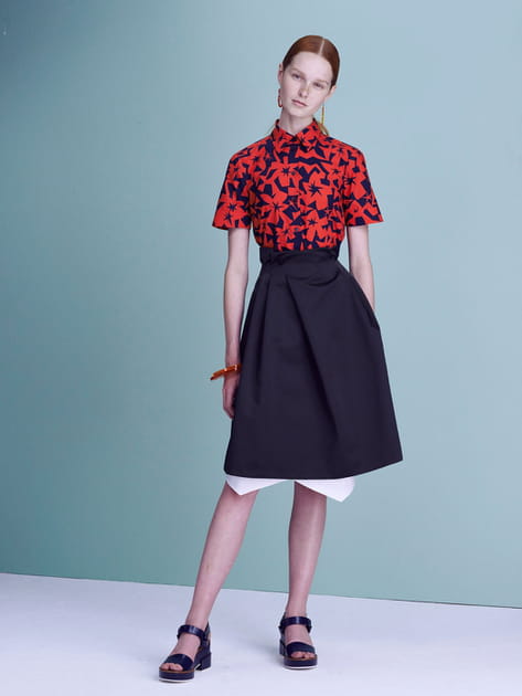 D&eacute;fil&eacute; Jil Sander Navy