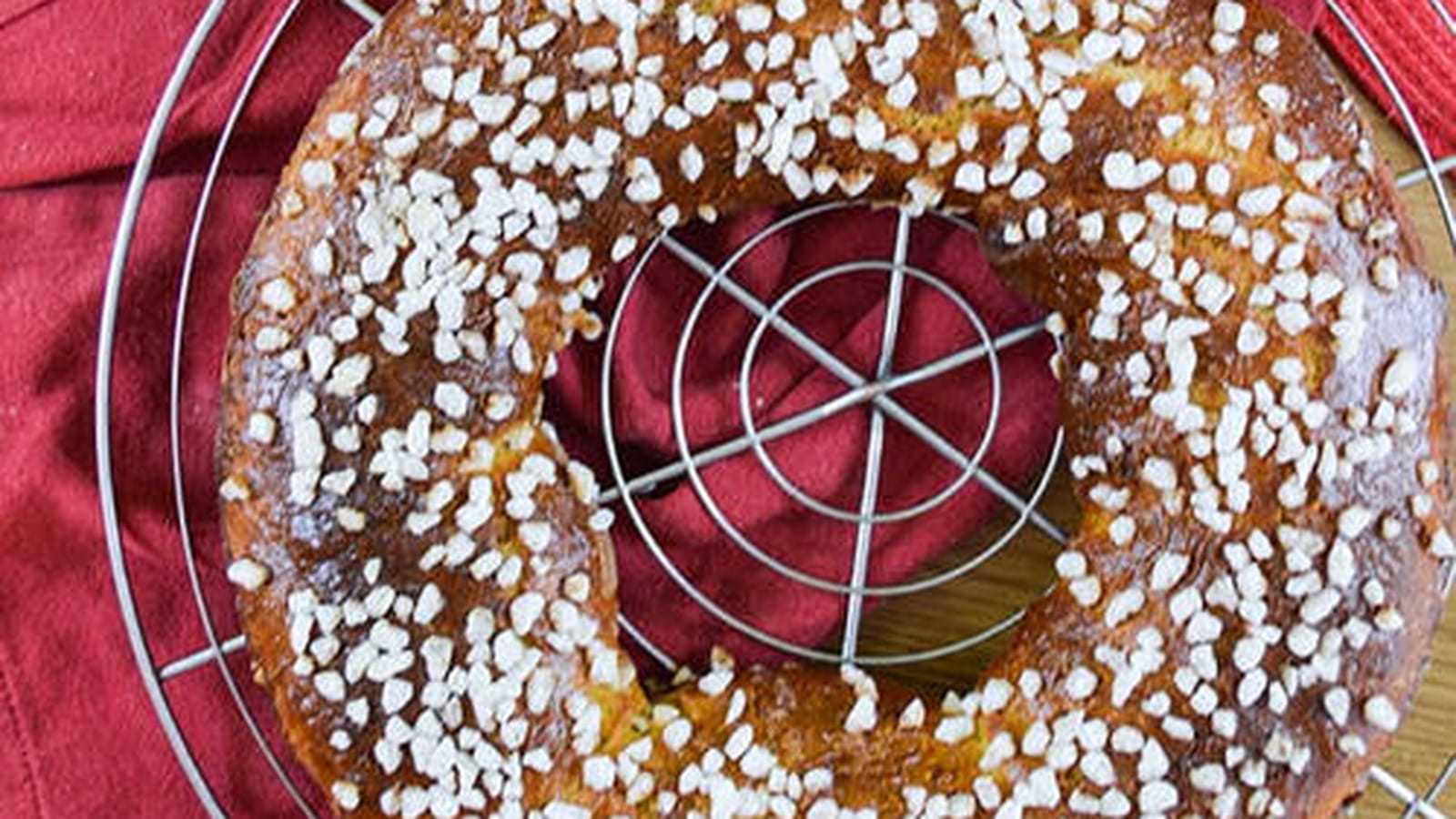 Couronne des rois briochée au citron