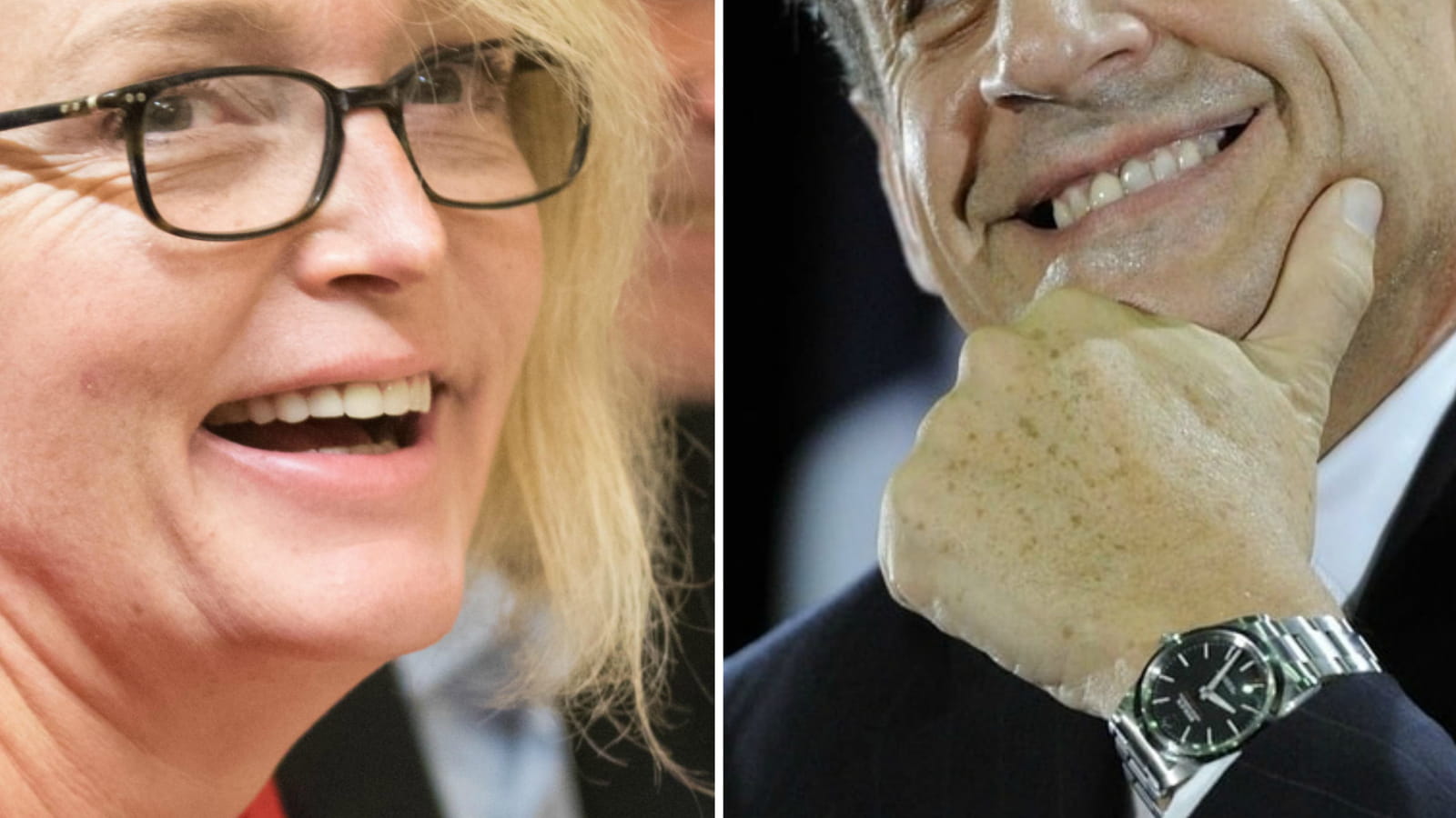 Nicolas Sarkozy et Claude Chirac