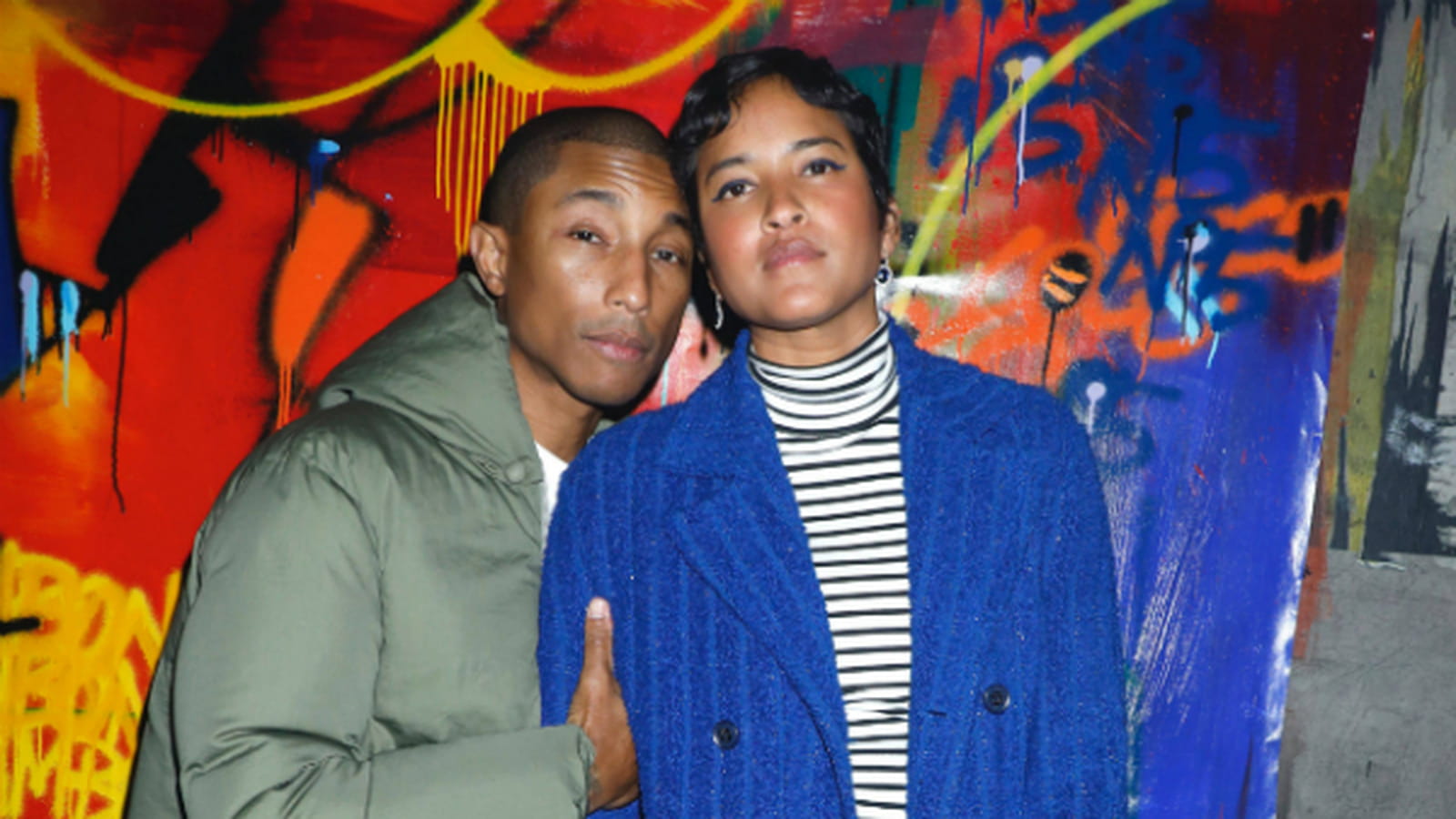 Pharrell Williams et Helen Lasichanh
