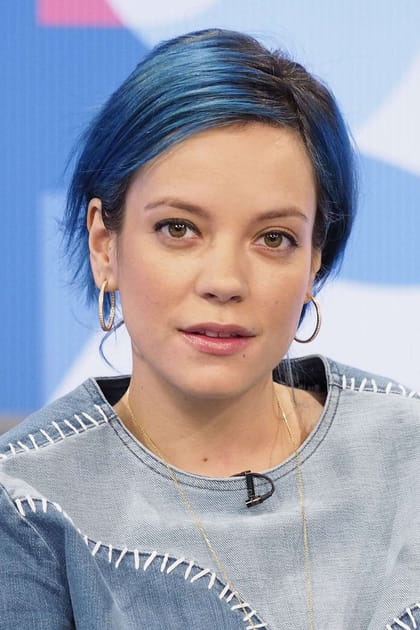 Le bleu d&eacute;lav&eacute; de Lily Allen