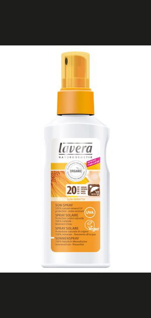 Spray Solaire SPF 20 de Lavera