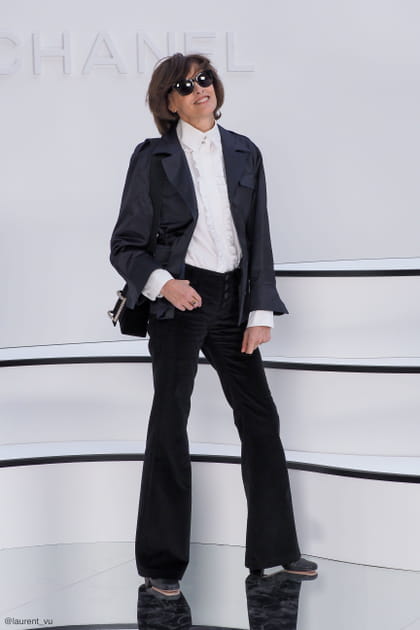 Inès de la Fressange au défilé Chanel