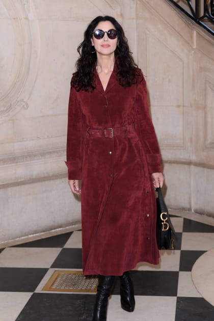 Monica Bellucci au d&eacute;fil&eacute; Christian Dior