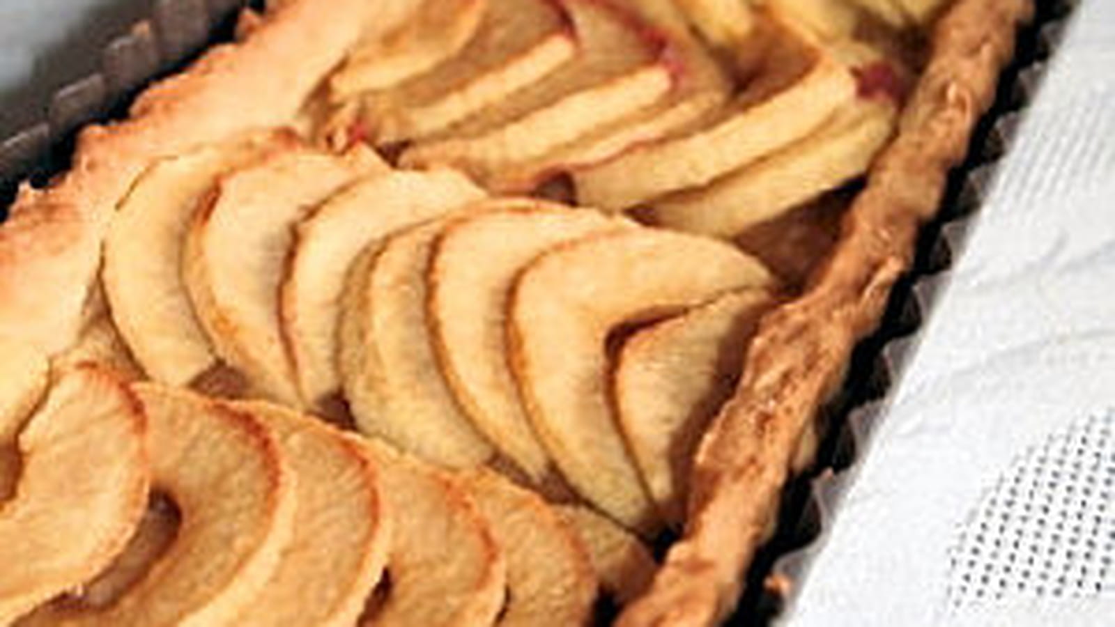 Tarte vanillée aux pommes
