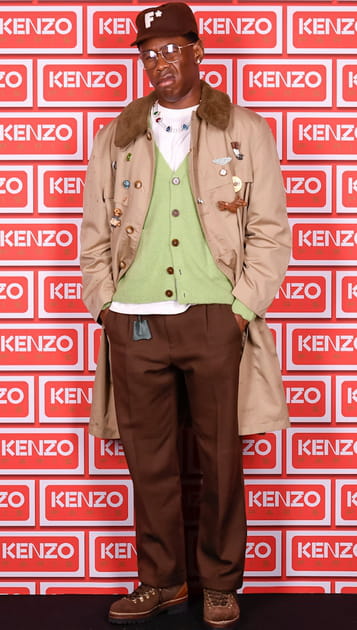 Tyler The Creator à la soirée Kenzo