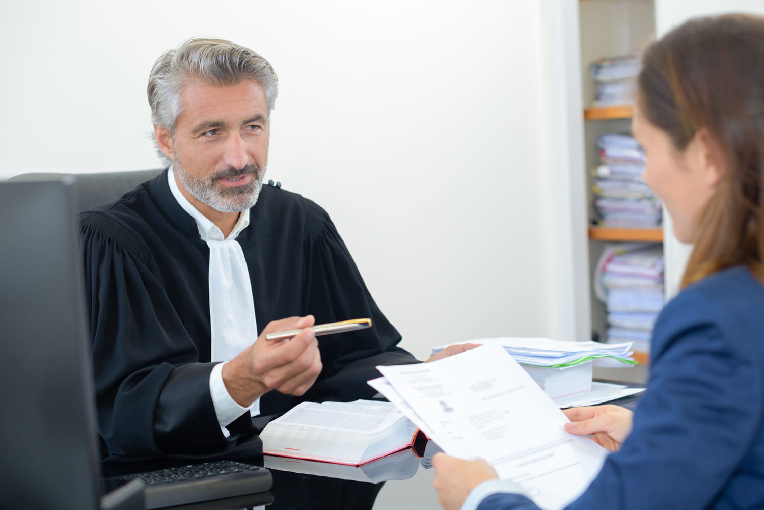 Before a police officer or a judge, the law authorizes this behavior