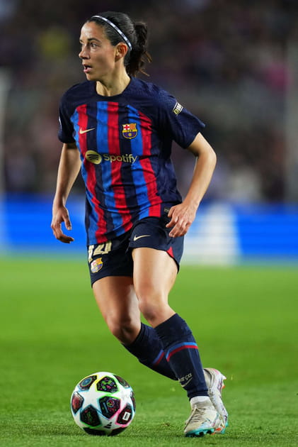 La joueuse de football Aitana Bonmati &agrave; Barcelone en 2023