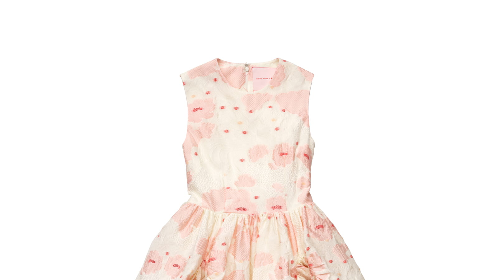 Robe à fleurs roses