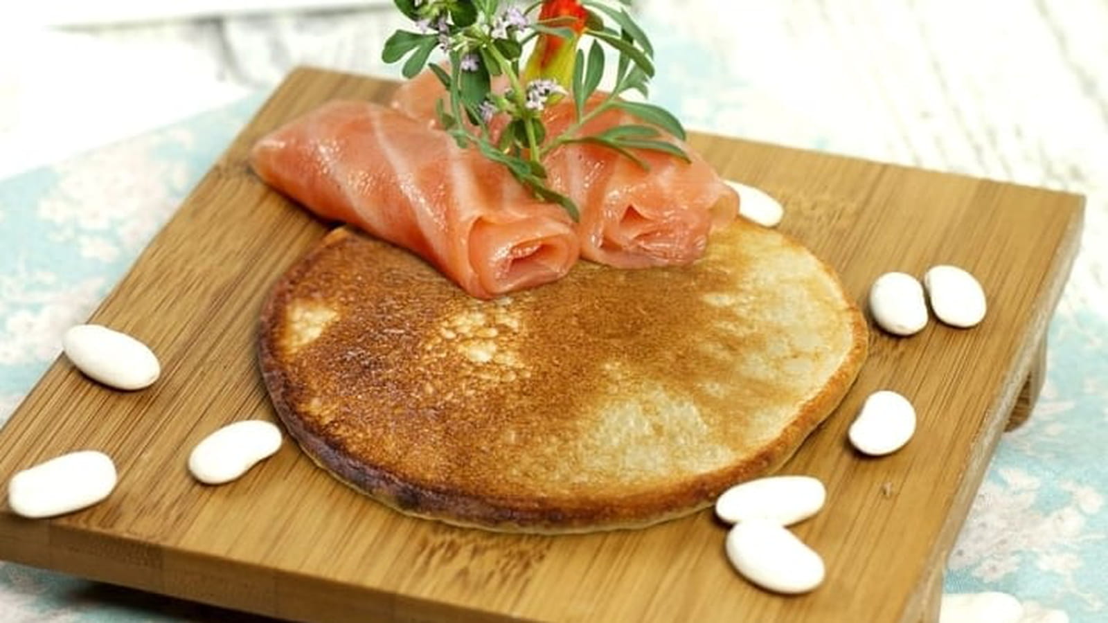 Blinis de Haricots Tarbais (sans gluten)