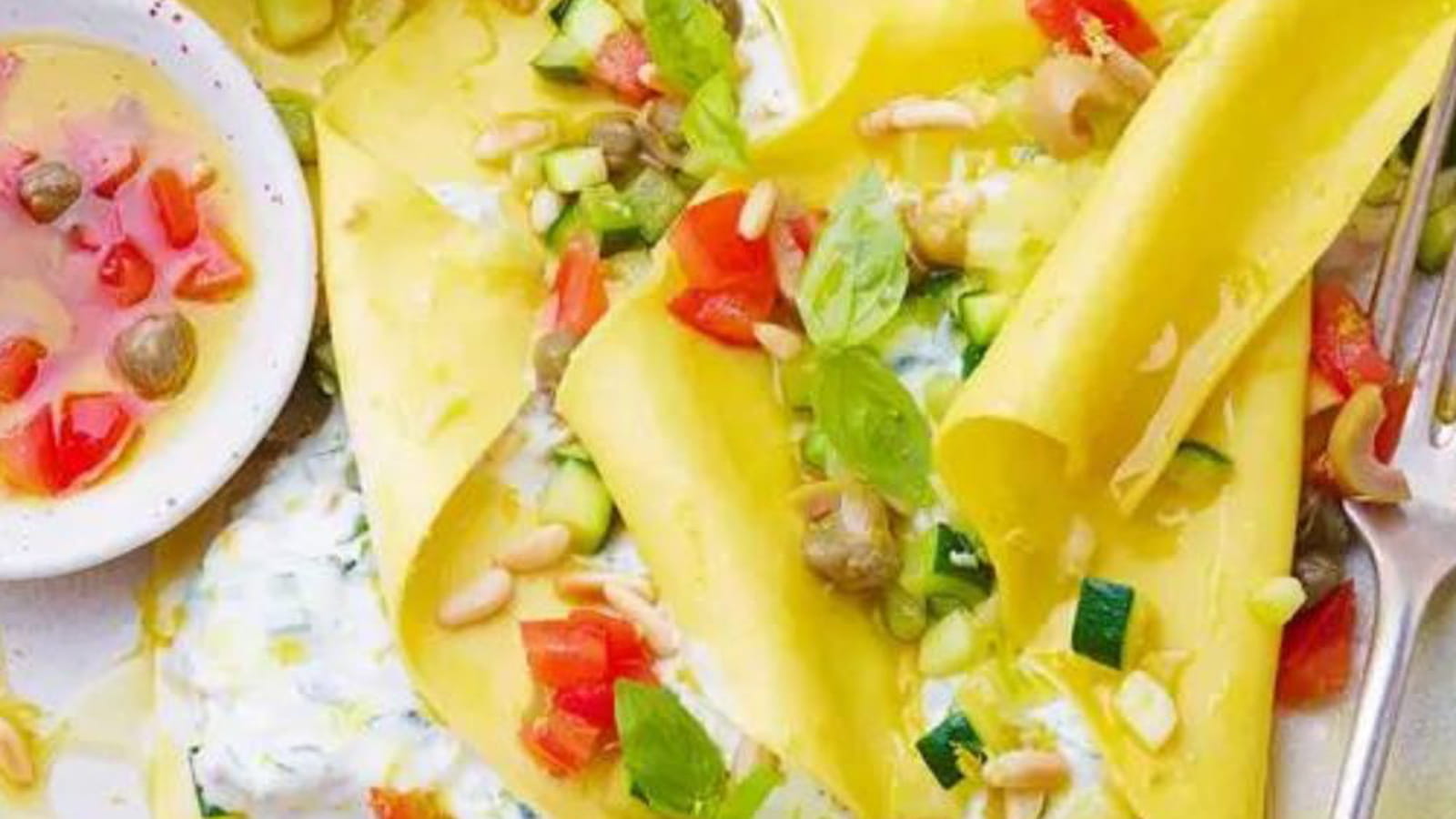 Ravioles d'été au fromage blanc