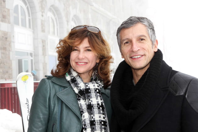 Avec Nagui, au festival de Luchon 2013