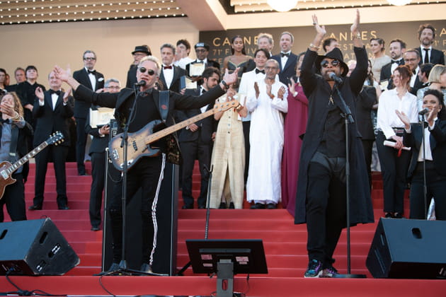 Sting et Shaggy ambiancent les marches