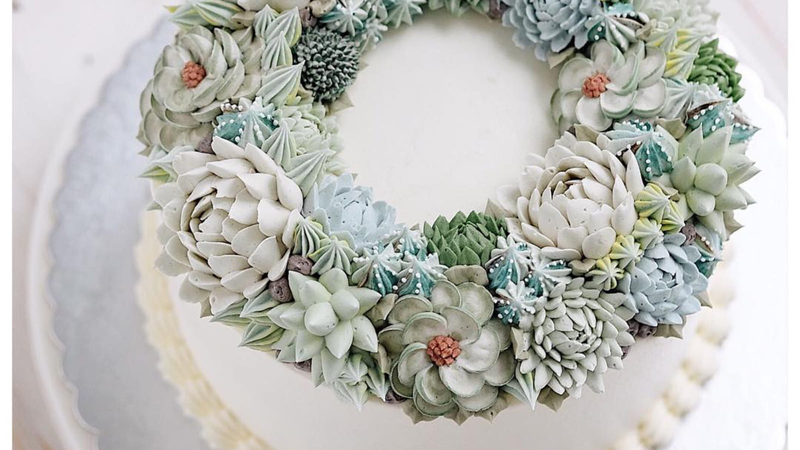 Couronne fleurie