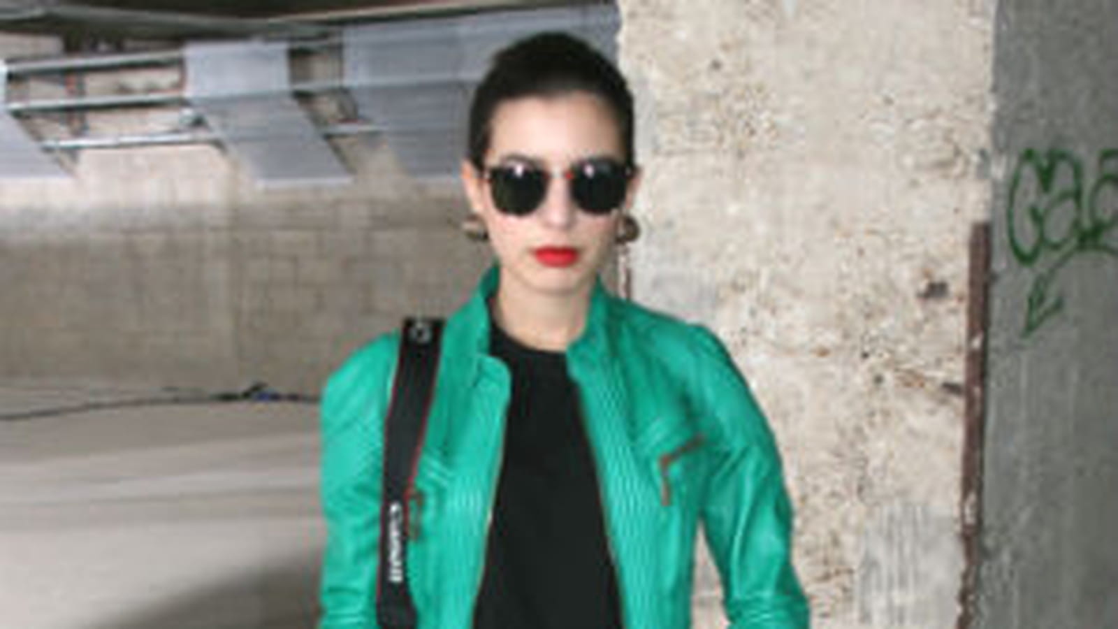 Blouson vert