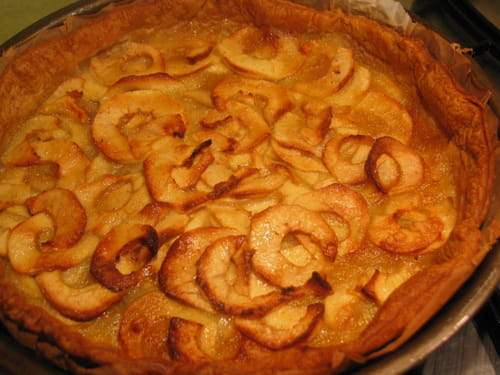 Tarte aux pommes express