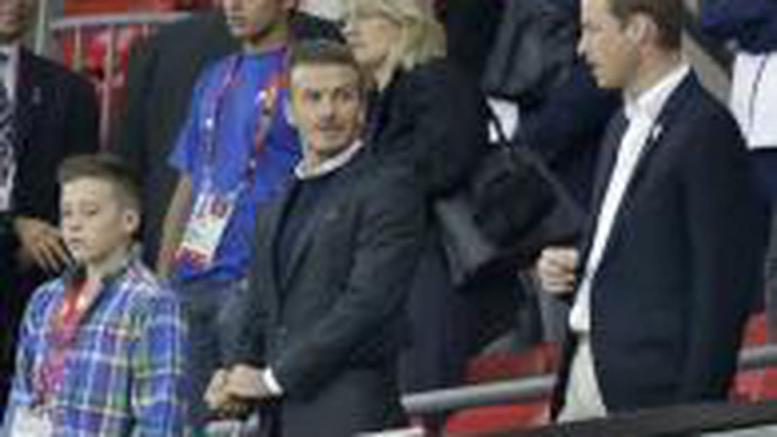 David Beckham et Brooklyn