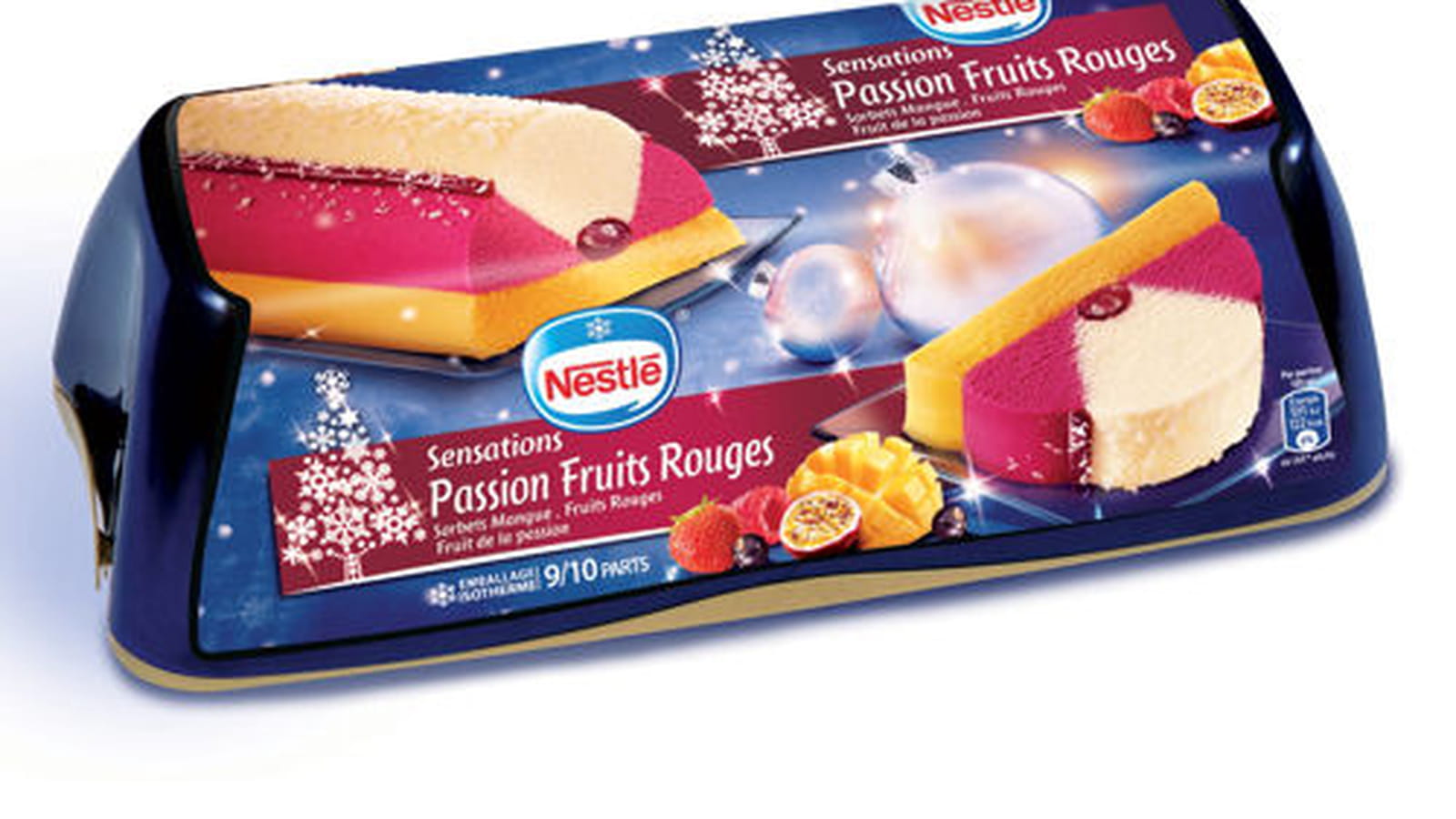 Bûche Passion fruits rouges Nestlé