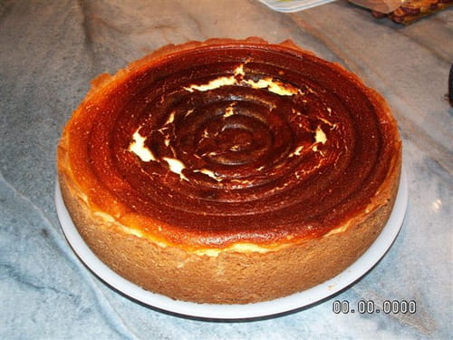 Tarte au fromage 100% maison